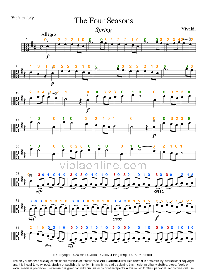 Spring melody p1