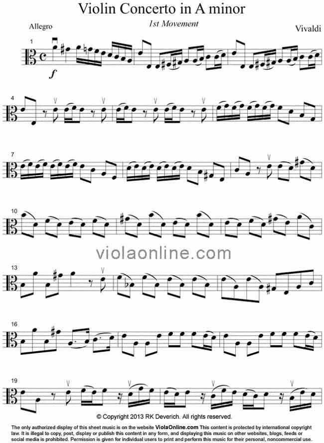 concerto a minor