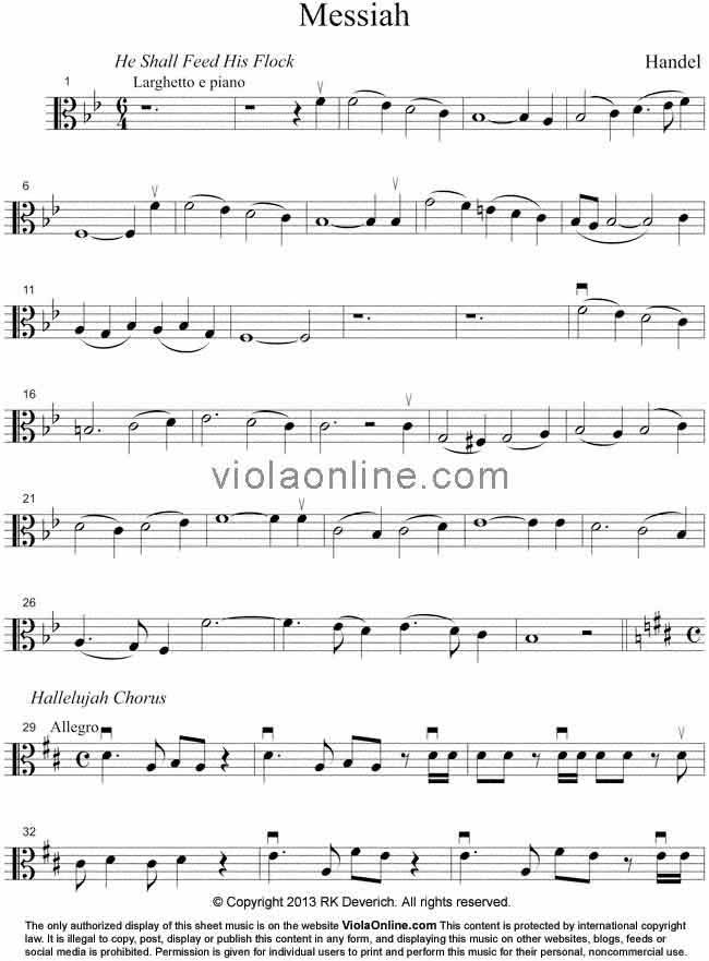 messiah medley p.1