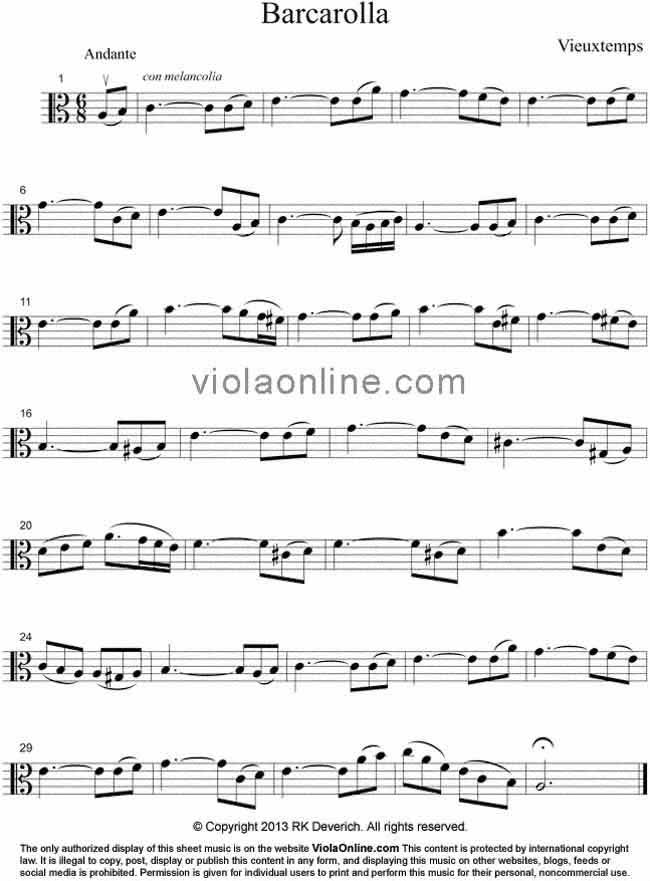 barcarolla