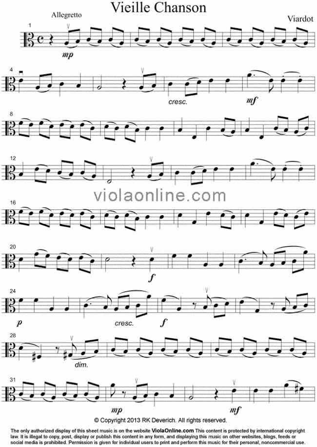 vielle chanson p1