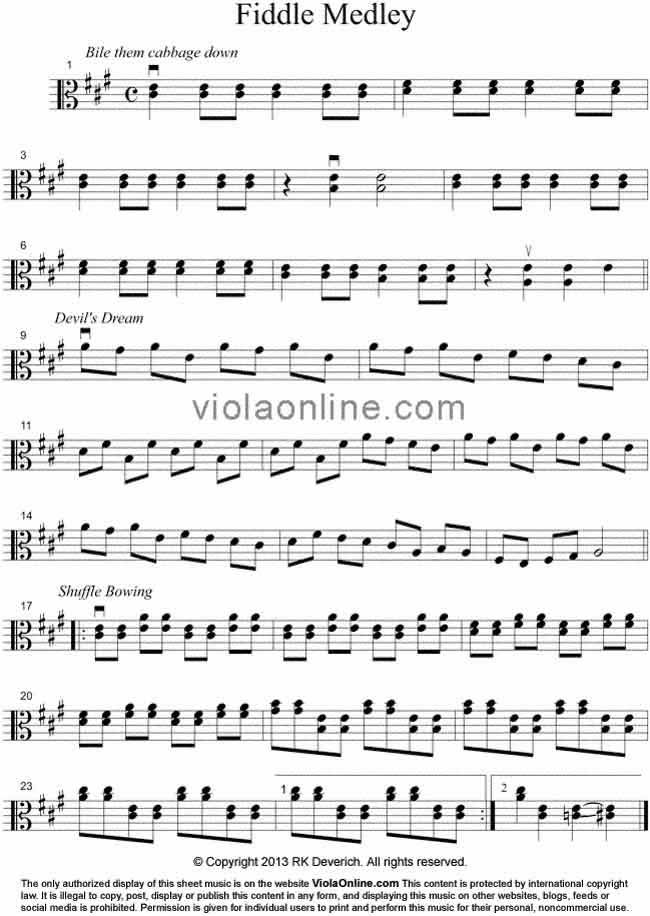 american fiddle medley